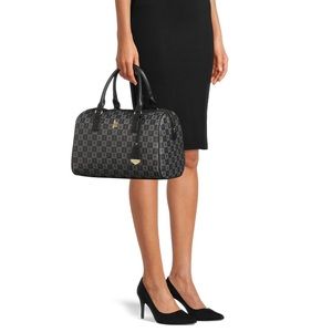 London Fog Calla Satchel Bag Purse